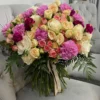 Bright Summer bouquet of mixed flowers