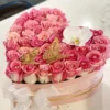 Heart Pink Roses