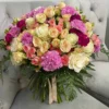 Bright Summer bouquet of mixed flowers