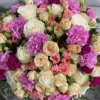 Bright Summer bouquet of mixed flowers