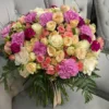 Bright Summer bouquet of mixed flowers